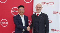 New Absa&#x2013;BYD partnership targets EV finance growth in SA