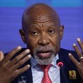 Source: Reuters. Rogan Ward/File Photo. South Africa's Reserve Bank Governor Lesetja Kganyago addresses the media during a press conference concluding the G20 finance meeting in Durban, South Africa, July 18, 2025.