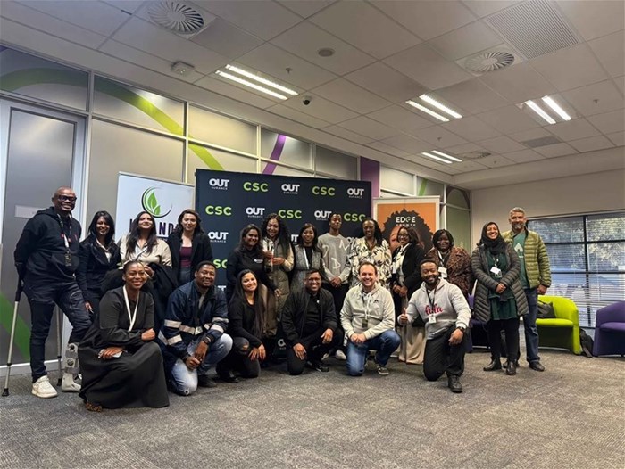 Participants and judges at the 2025 OUTsurance Kwande ESD programme.