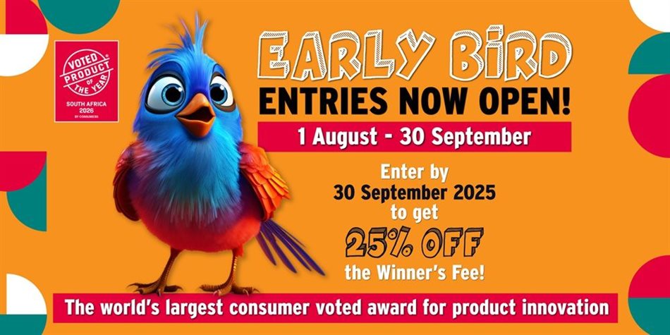 Entries now open for the 2026 Product of the Year South Africa Awards