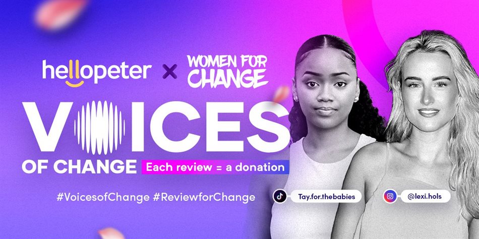 #VoicesofChange | Hellopeter launches Women’s Month campaign in fight against GBVF