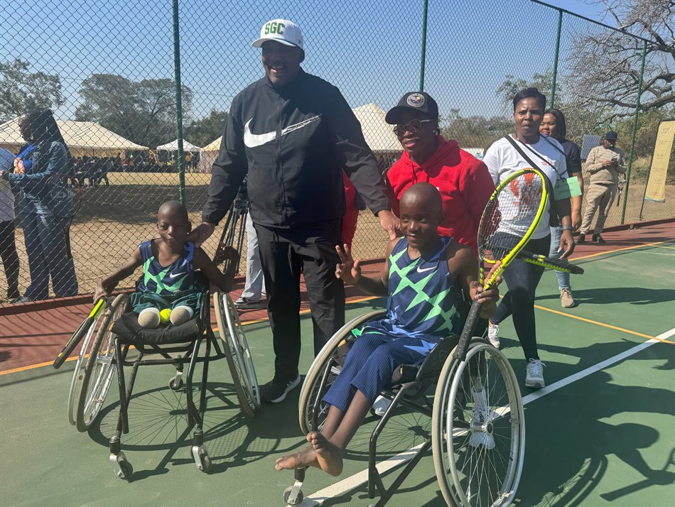 Infrastructure donation from Kgothatso &#x2018;KG&#x2019; Montjane