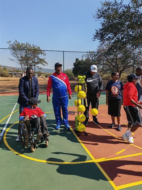 Infrastructure donation from Kgothatso &#x2018;KG&#x2019; Montjane