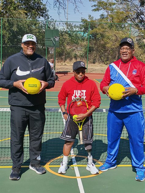 Infrastructure donation from Kgothatso &#x2018;KG&#x2019; Montjane