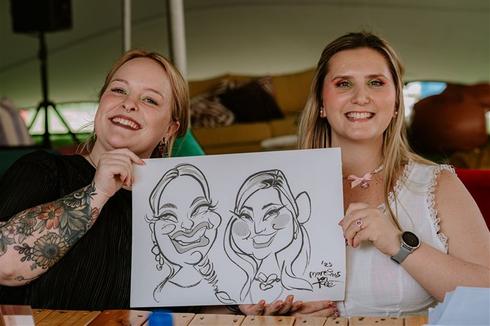 Meaghan Essel and Tennessee Barber have been working together since 2017. Source: Supplied.