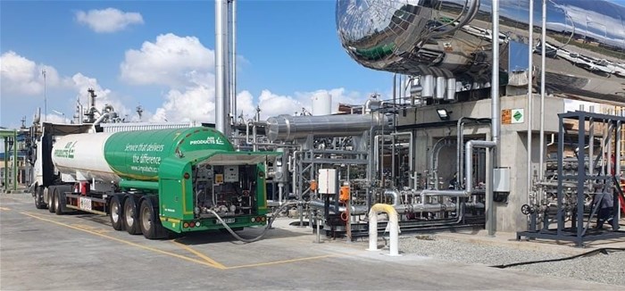 Air Products’ new Midlands CO2 Facility in Sasolburg