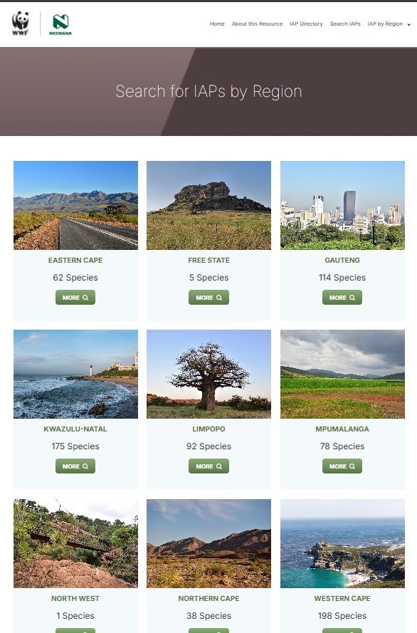 New online tool for identifying invasive alien plant species