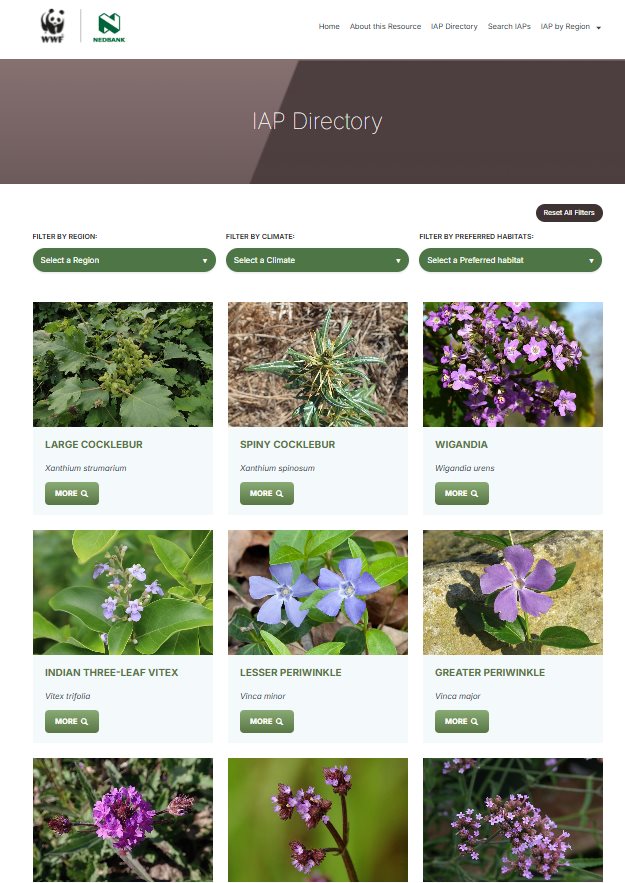 New online tool for identifying invasive alien plant species