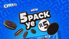 Oreo launches a new 5-pack offering for only R5