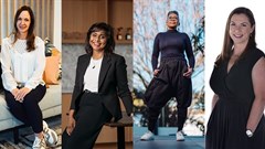 (L to r: )Deborah Whitlock, marketing director at The Up&Up Group, Sharleen James, MD at Razor, Uyanda Manana, head of account management at Levergy and Lindsey Rayner, MD at Levergy (Images supplied, image composite by Lesley Svenson ©Bizcommunity)