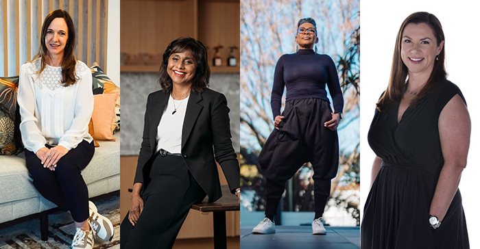 (L to r: )Deborah Whitlock, marketing director at The Up&Up Group, Sharleen James, MD at Razor, Uyanda Manana, head of account management at Levergy and Lindsey Rayner, MD at Levergy (Images supplied, image composite by Lesley Svenson ©Bizcommunity)
