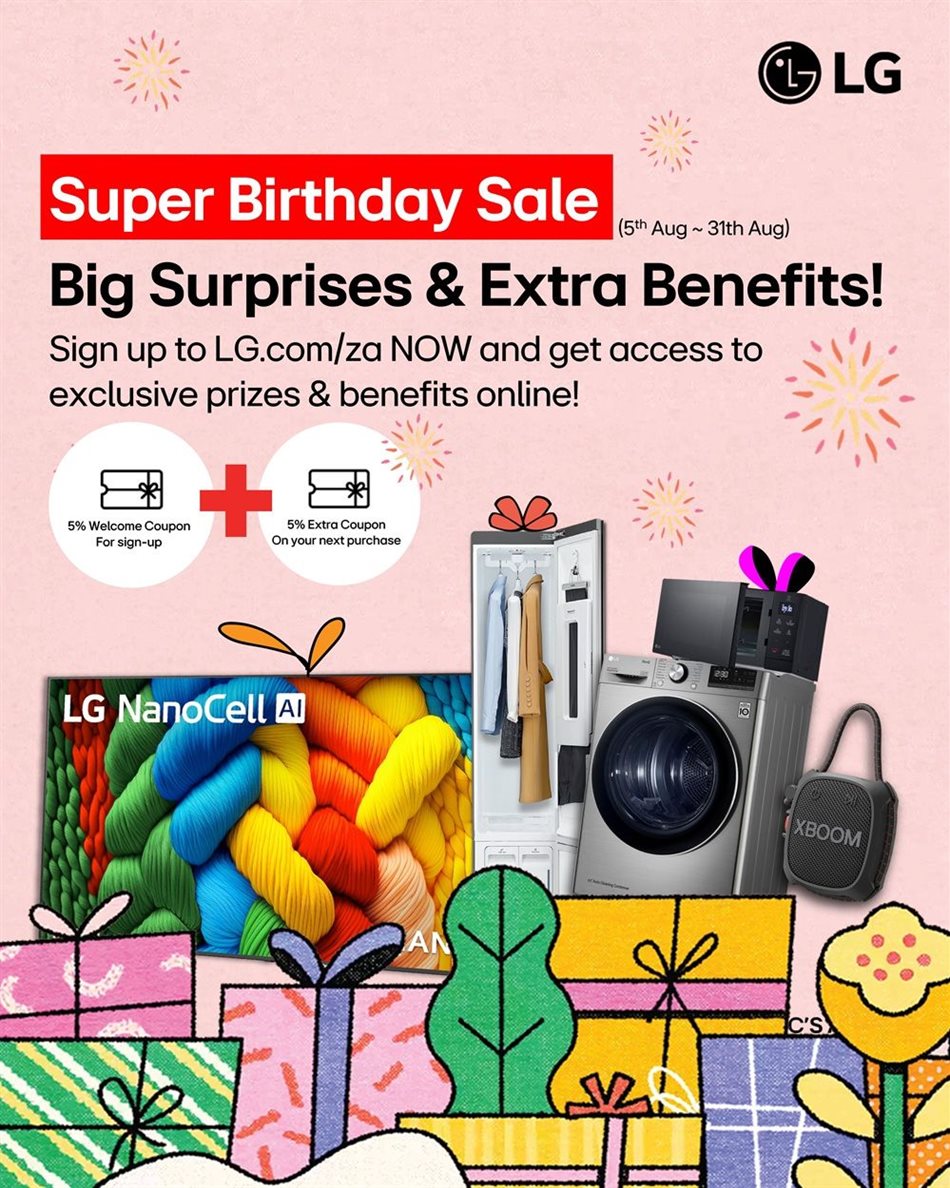 1 year on: LG's online store draws 200,000 monthly South African browsers to direct tech retail