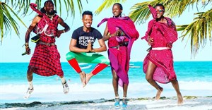 SABC documentary travelogue Breaking Down Borders sees Paul Modjadji traverse the continent with his team to spread the joy of dance while spotlighting local stories (Image supplied)