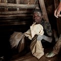 A miner holds a sack of ore as it comes out from the mine shaft at Rubaya coltan mine, near the town of Rubaya, which is controlled by M23 rebels, in the eastern Democratic Republic of Congo. Image credit: Reuters
