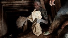 A miner holds a sack of ore as it comes out from the mine shaft at Rubaya coltan mine, near the town of Rubaya, which is controlled by M23 rebels, in the eastern Democratic Republic of Congo. Image credit: Reuters