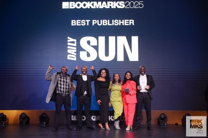 Daily Sun named Publisher of the Year at 2025 Bookmark Awards