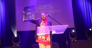 The inaugural Community Radio Awards have been announced. Pictured: ??est newsreader, Rachel Mahommed, Voice of the Cape Image supplied)