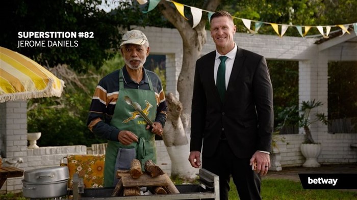 Behind every Bok: Moonsport's humorous take on Springbok fan rituals for Betway