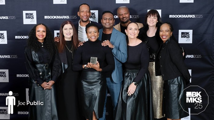 Joe Public and their clients recognised at 2025 Bookmark Awards