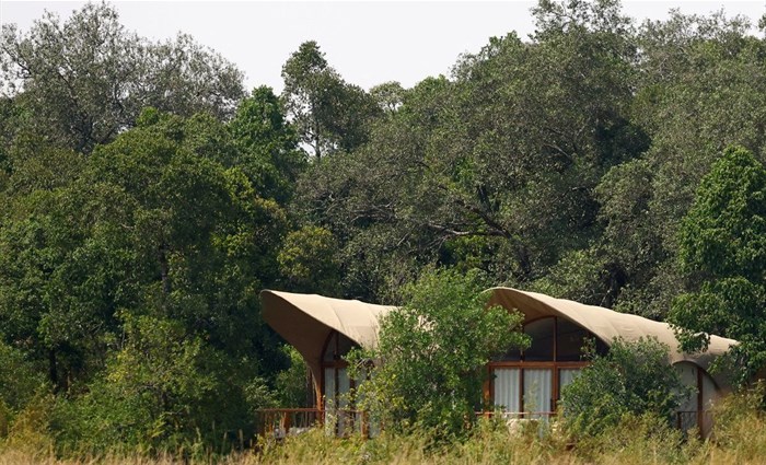 A general view shows suites at the Ritz-Carlton Masai Mara Safari Camp hotel in the Maasai Mara game reserve, along the Kenya-Tanzania border in Narok county, Kenya August 7, 2025. REUTERS/Thomas Mukoya/File Photo