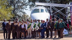 Airlink donates passenger jet to train Gauteng aviation learners