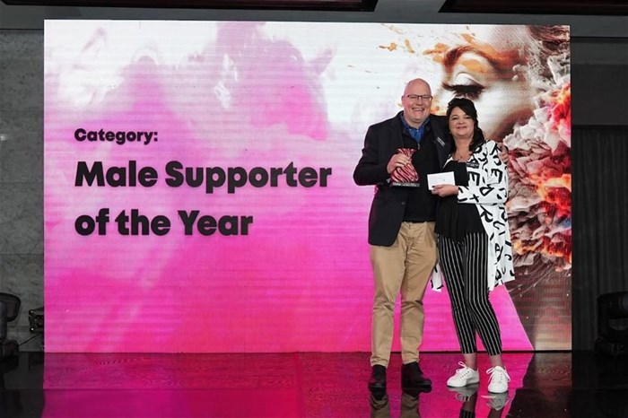 Justin Hawes, Supporter of the Year Award