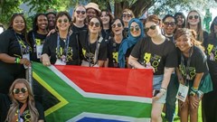 Jessica Babsy, senior art director at VML South Africa, was living the dream when she earned a Young Lions Pass to the Cannes Lions Festival of Creativity through the Open Chair community. Source: Supplied.