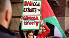 Protesters gathered outside the Department of Trade, Industry and Competition’s offices in Cape Town on Thursday. Photos: Matthew Hirsch