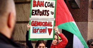 Protesters gathered outside the Department of Trade, Industry and Competition’s offices in Cape Town on Thursday. Photos: Matthew Hirsch