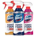 Upside-down cleaning? Domestos Power Foam makes it possible