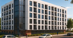 Source: City of Cape Town. An artist rendering of the proposed social housing development at the “Fruit and Veg” site between Kent and Bloemhof Streets.