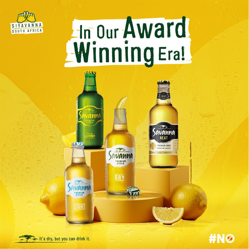 Savanna wins big at the International Cider Challenge and SA Food and Beverage Awards