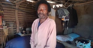 Rezara Makhalimela says he was signed up to a funeral policy with 1Life without his permission. R190 has been deducted from his monthly old-age grant. Photo: Thembi Siaga