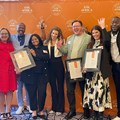 The winners at Ask Africa 2025 Orange Index presentation for the telecommunications sector (Image supplied)