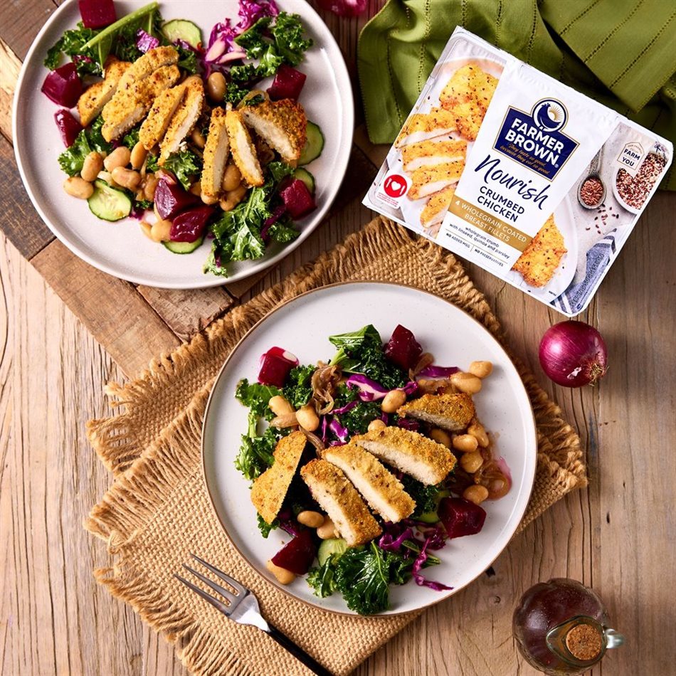Rainbow Chicken champions heart health with new Farmer Brown Nourish range