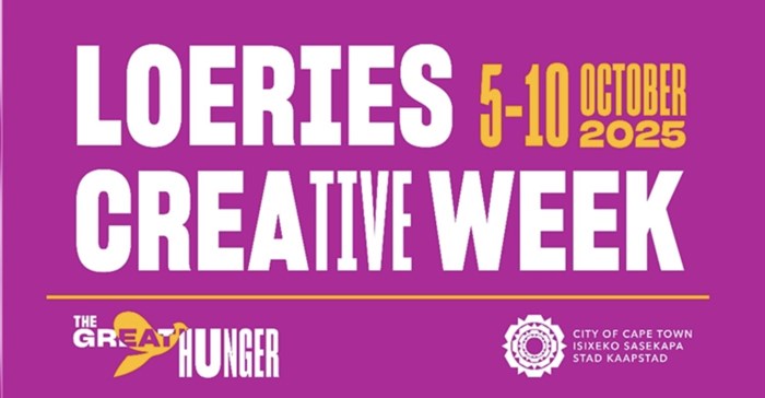 Loeries Creative Week takes place from 5 to 10 October in The City of Cape Town and (Image supplied)