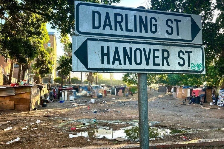 The Department of Public Works wants to evict the residents of 104 Darling Street. Photo: Matthew Hirsch