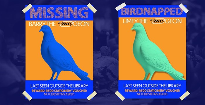 BICGeons land, students steal the show (and a few birds)