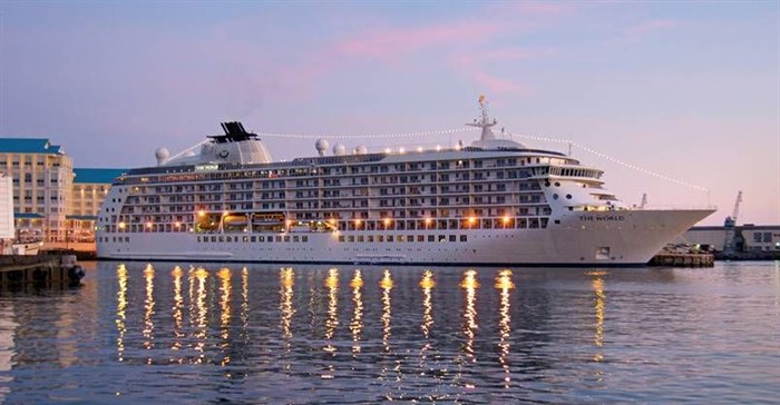 Cape Town kicks off 2025/26 cruise season with The World
