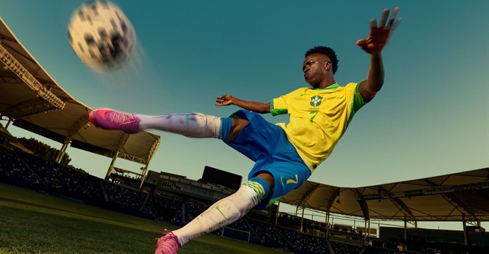 Vini Jnr is a star in the campaign. Source: Nike.