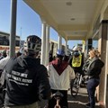 Participants in the Cycle for System Change bike from Mowbray to Langa. Photo: Zora Hollie
