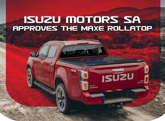 Isuzu Motors SA approves Maxe RollaTop for dealership sales
