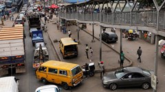 A traffic jam is seen at an express highway in Lagos, Nigeria, 6 August 2024. Reuters/ Francis Kokoroko/File Photo