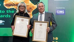 Nigel Tattersall and Helen McIntee-Carlisle were honoured. Source: Supplied.