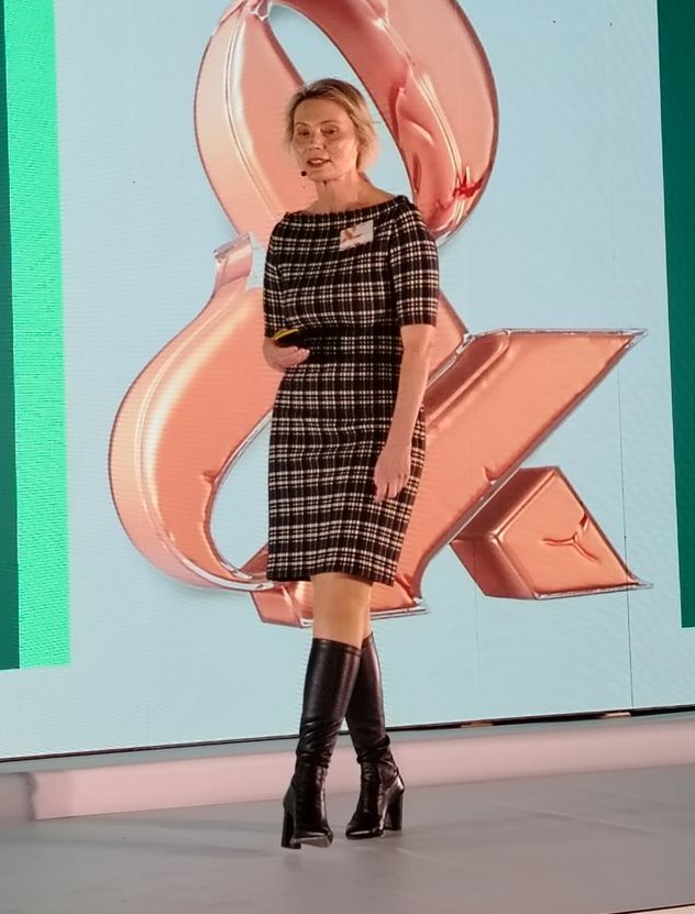 Karen Nielson Field, an author and founder of Amplified addressed The Attention Revolution at the recent Up &Up Group Elevate event (Image: Danette Breitenbach)