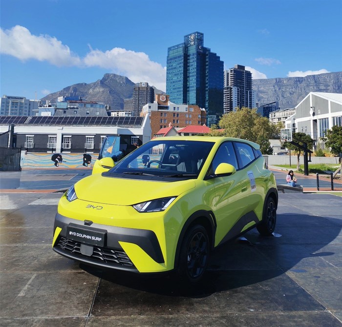 BYD expands SA footprint with debut of Dolphin Surf EV