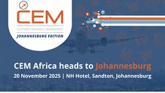 CEM Africa heads to Johannesburg on 20 November 2025