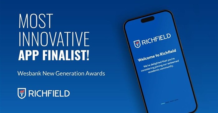 Innovation recognised: Richfield student mobile app shortlisted for top award