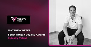 Matthew Peter of Varsity Vibe recognised as industry talent at the South African Loyalty Awards 2025