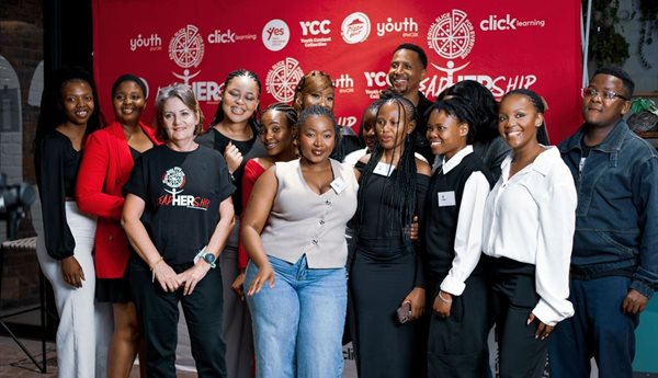 Marlene von Berg with LeadHERship graduates